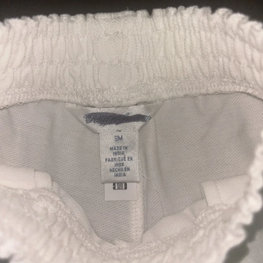 Polo Ralph Lauren Shirt Baby Girls 9M White Polo  Souvenir Paris & Shorts NWOT
